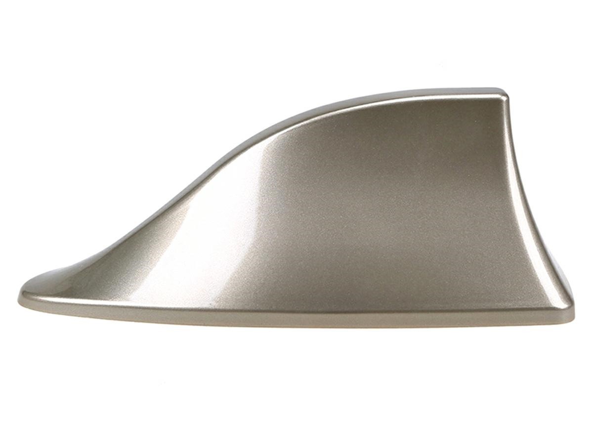 Antena auto AM/FM, prindere autoadeziva, 17 x 7,5 x 6,5cm, shark tail auriu - imagine 4